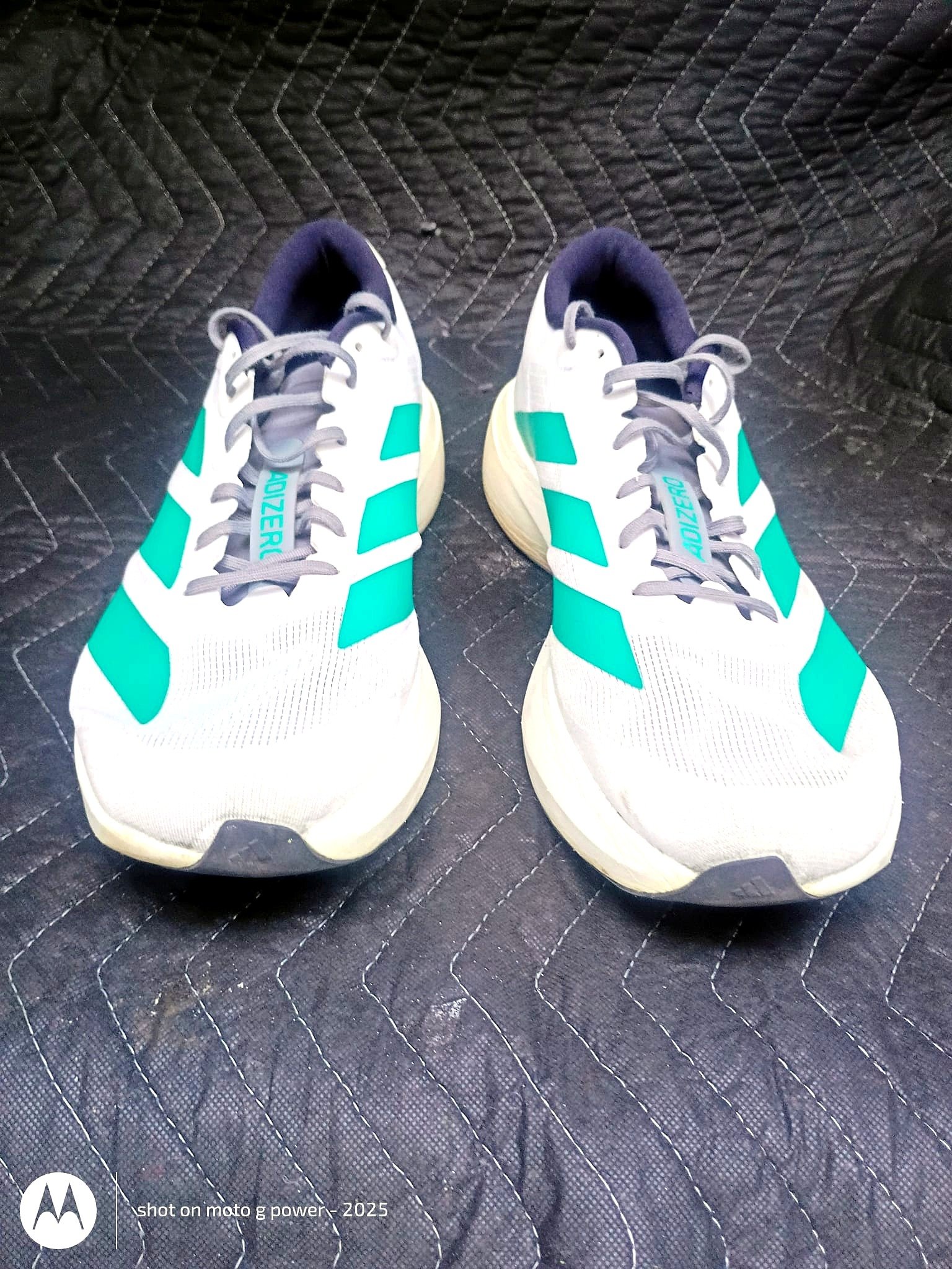 Adidas Adizero SL2 Lightstrike Pro White Teal Men's Running Shoes - Imagen 9