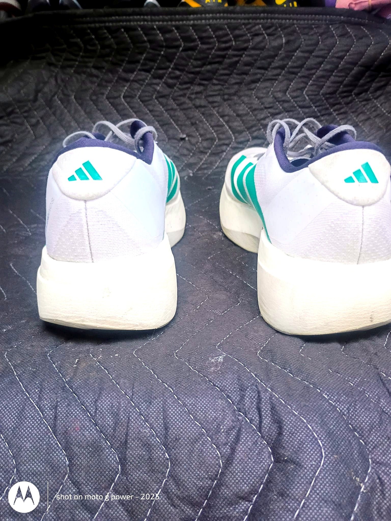 Adidas Adizero SL2 Lightstrike Pro White Teal Men's Running Shoes - Imagen 5