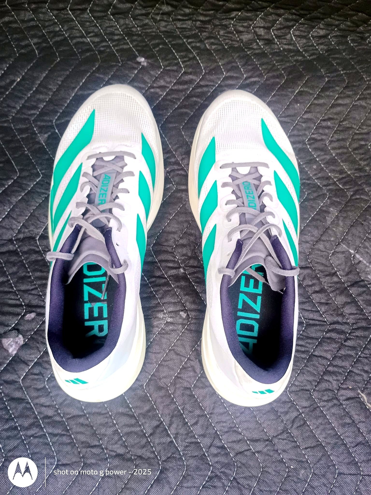 Adidas Adizero SL2 Lightstrike Pro White Teal Men's Running Shoes