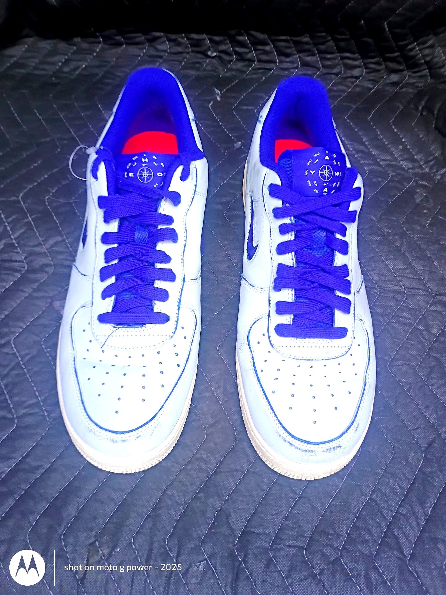 Nike Air Force 1 '07 PRM Jewel Home & Away Concord Men's Sneakers - Imagen 10