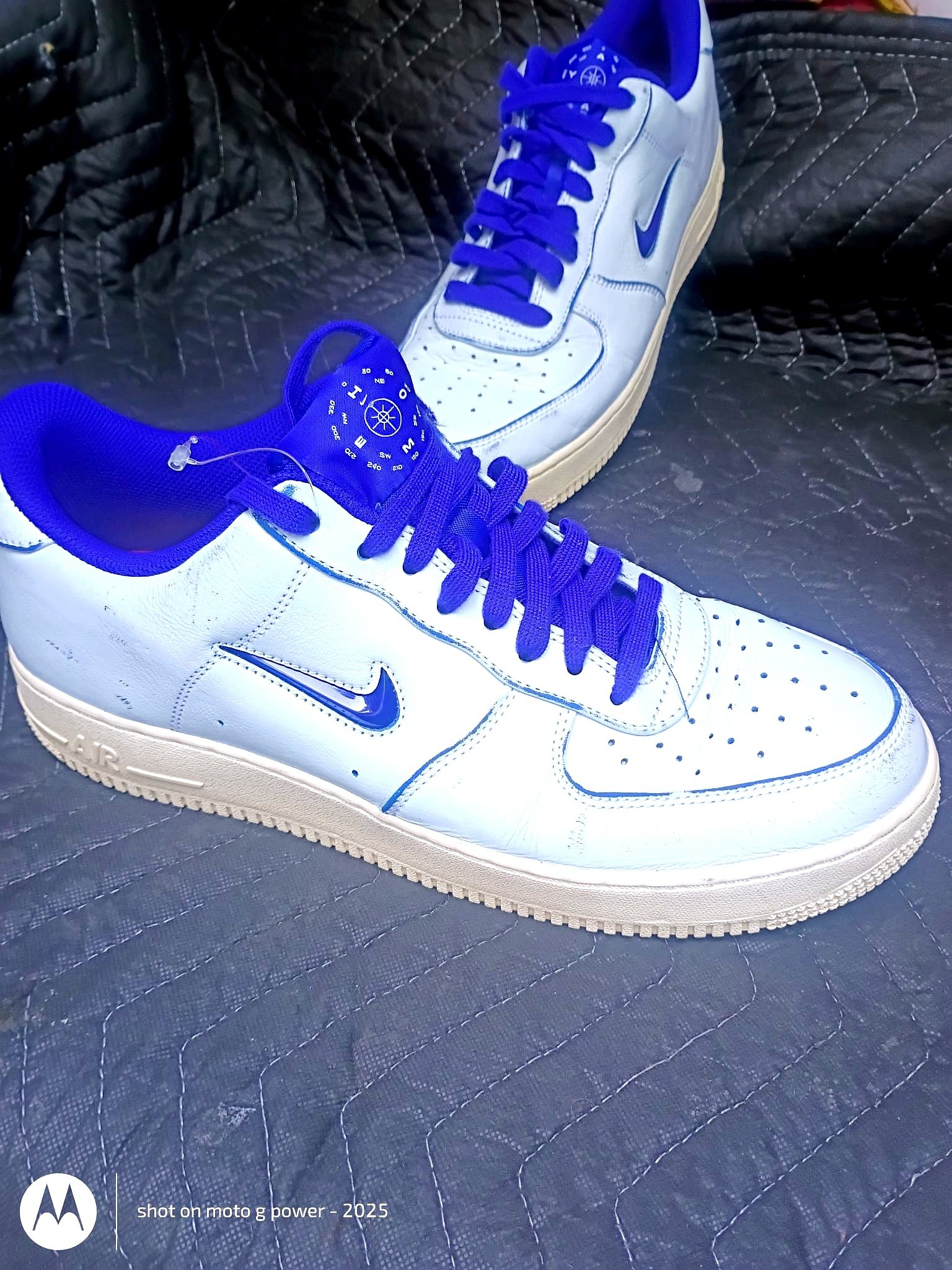Nike Air Force 1 '07 PRM Jewel Home & Away Concord Men's Sneakers - Imagen 7