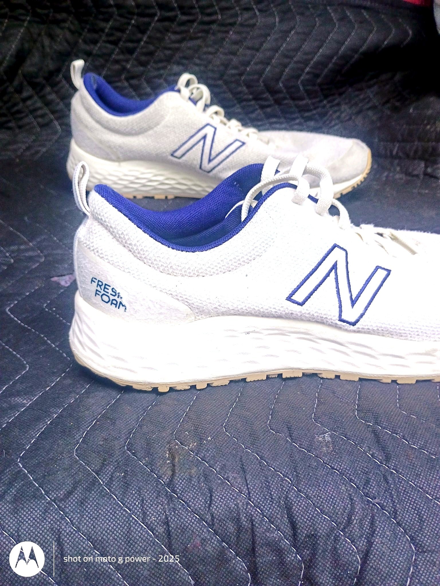 New Balance Fresh Foam Arishi White Blue Men's Running Shoes - Imagen 7